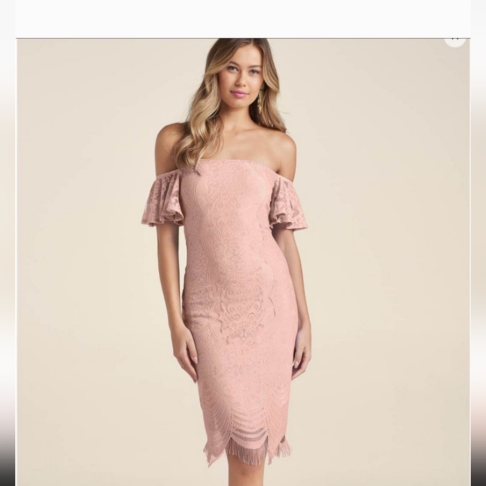 NWOT Venus blush pink dress